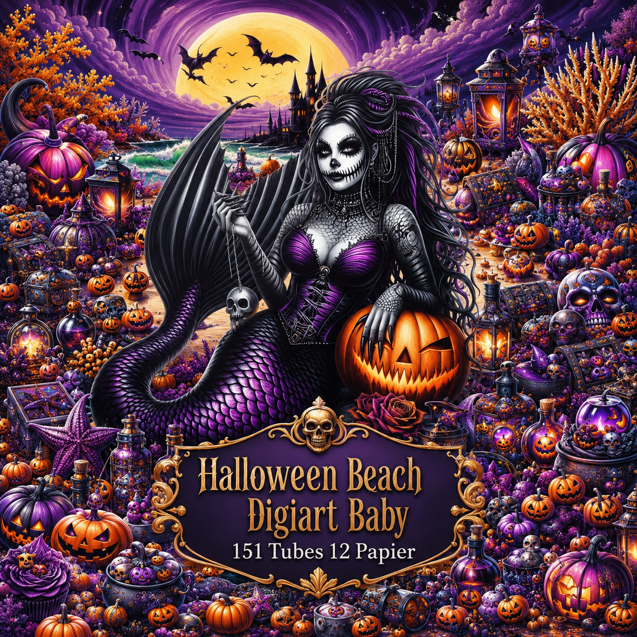 (image for) Halloween beach